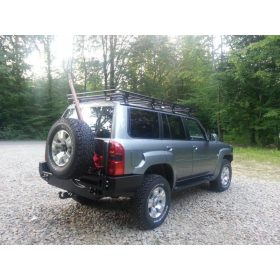 F4x4 kihajtható pótkerék tartó Nissan Patrol Y61