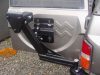 F4x4 kihajtható pótkerék tartó Nissan Patrol Y60