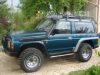F4x4 küszöb védő cső Nissan Patrol Y60 SWB (rövid)
