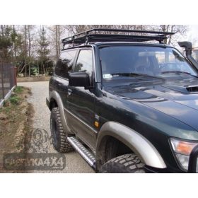   F4x4 Tetőcsomagtartó háló nélkül Nissan Patrol Y61 SWB (rövid)