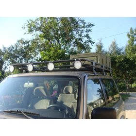   F4x4 Tetőcsomagtartó hálóval Nissan Patrol Y61 SWB (rövid)