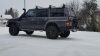 F4x4 csörlőtartós hátsó lökhárító, pótkerék és emelő tartóval Nissan Patrol Y60