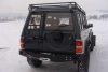 F4x4 csörlőtartós hátsó lökhárító, pótkerék és emelő tartóval Nissan Patrol Y60