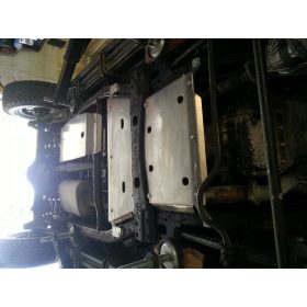   F4x4 Alumínium 3 db-os haspáncél szett Nissan Patrol Y61 (eredeti lökhárítóhoz, automata)