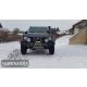 F4x4 Első csörlőtartós acél lökhárító lámpa kivágás nélkül Nissan Patrol Y60