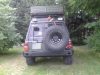 F4x4 hátsó lökhárító (sárvédő vágás nélkül) Nissan Patrol Y60