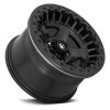 Aluminum rim 17x9 ET-15 6x139.7 D118 Warp Beadlock Matte Black Fuel