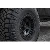 Aluminum rim 17x9 ET-15 6x139.7 D118 Warp Beadlock Matte Black Fuel