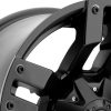 Alumínium felni 20x9 ET20 6x139,7/6x135 D515 Pump Matte Black Fuel