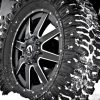 Aluminum rim 22x10 ET-24 6x139.7/6x135 D538 Maverick Matte Black Milled Fuel