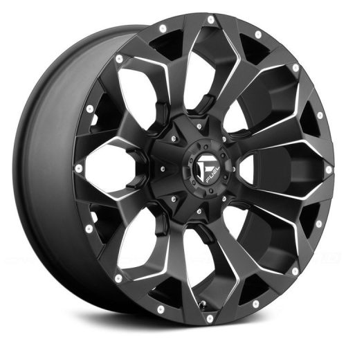 Alloy wheel 17x8.5 ET25 6x139.7/6x135 D546 Assault Matte Black Milled Fuel