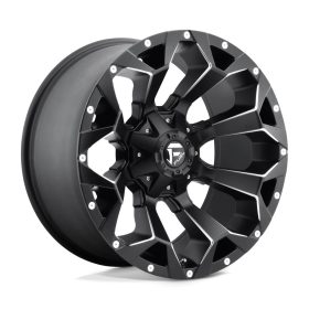   Alumínium felni 20x9 ET35 6x139,7 D546 Assault Matte Black Milled Fuel