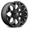 Alloy wheel 22x10 ET-22 6x139.7/6x135 D546 Assault Matte Black Milled Fuel