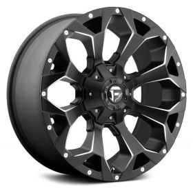   Alumínium felni 22x10 ET-22 6x139,7/6x135 D546 Assault Matte Black Milled Fuel