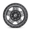 Alumínium felni 17x8.5 ET6 6x139,7 D558 Anza Matte GUN Metal Black Bead Ring Fuel