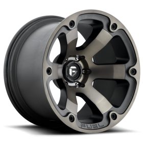   Alumínium felni 16x8 ET1 6x139,7 D564 Beast Matte Black Double Dark Tint Fuel