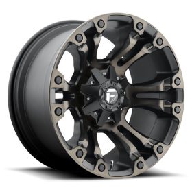   Alumínium felni 17x9 ET20 6x139,7 D569 Vapor Matte Black Double Dark Tint Fuel