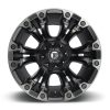 Aluminum rim 22x10 ET-19 6x139.7/6x135 D569 Vapor New Matte Black/Double Dark Tint Fuel