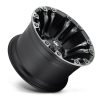 Aluminum rim 22x10 ET-19 6x139.7/6x135 D569 Vapor New Matte Black/Double Dark Tint Fuel
