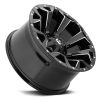 Alloy wheel 20x9 ET1 6x139.7/6x135 D576 Assault Gloss Black Milled Fuel