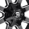 Aluminum rim 22x10 ET-24 6x135/6x139.7 D610 Maverick Gloss Black Milled Fuel