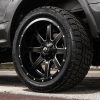 Aluminum rim 22x10 ET-24 6x135/6x139.7 D610 Maverick Gloss Black Milled Fuel