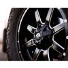 Aluminum rim 22x10 ET-24 6x135/6x139.7 D610 Maverick Gloss Black Milled Fuel