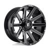 Aluminum rim 22x10 ET-19 6x135/6x139.7 D615 Contra Gloss Black Milled Fuel
