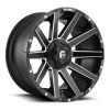 Aluminum rim 20x9 ET2 6x139.7/6x135 D616 Contra Matte Black Milled Fuel