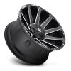 Aluminum rim 20x9 ET2 6x139.7/6x135 D616 Contra Matte Black Milled Fuel