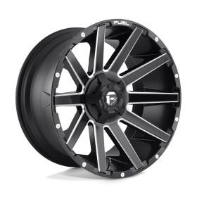   Alumínium felni 22x10 ET-19 6x135/6x139,7 D616 Contra Matte Black Milled Fuel