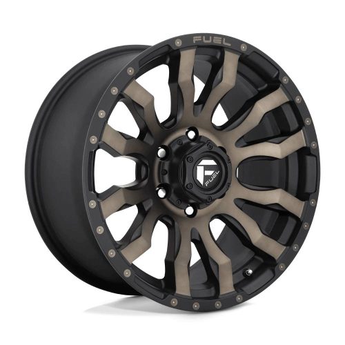 Aluminum rim 20x10 ET-18 6x139.7 D674 Blitz Matte Black Double Dark Tint Fuel