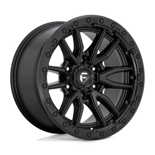 Alloy wheel 17x9 ET1 6x139.7 D679 Rebel Matte Black Fuel