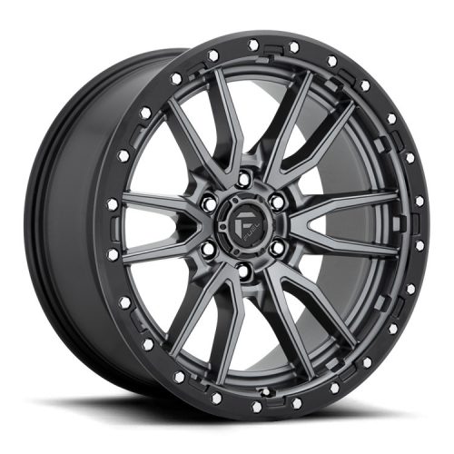 Alloy wheel 20x9 ET20 6x139.7 D680 Rebel 6 Anthracite Center/Black Lip Fuel