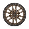 Alumínium felni 17x9 ET1 6x139,7 D681 Rebel Matte Bronze Black Bead Ring Fuel
