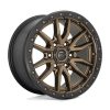 Alumínium felni 18x9 ET-12 6x139,7 D681 Rebel Matte Bronze Black Bead Ring Fuel