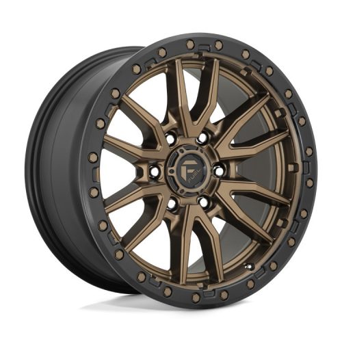 Alumínium felni 18x9 ET-12 6x139,7 D681 Rebel Matte Bronze Black Bead Ring Fuel