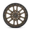 Alumínium felni 18x9 ET1 6x139,7 D681 Rebel Matte Bronze Black Bead Ring Fuel