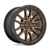 Alloy wheel 20x9 ET20 6x139.7 D681 Rebel Matte Bronze Black Bead Ring Fuel