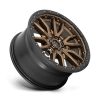 Alloy wheel 20x9 ET20 6x139.7 D681 Rebel Matte Bronze Black Bead Ring Fuel