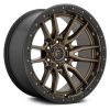 Alloy wheel 22x10 ET-13 6x139.7 D681 Rebel 6 Matte Bronze Black Bead Ring Fuel