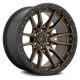 Alloy wheel 22x10 ET-13 6x139.7 D681 Rebel 6 Matte Bronze Black Bead Ring Fuel