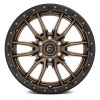 Alloy wheel 22x10 ET-13 6x139.7 D681 Rebel 6 Matte Bronze Black Bead Ring Fuel