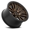 Alloy wheel 22x10 ET-13 6x139.7 D681 Rebel 6 Matte Bronze Black Bead Ring Fuel