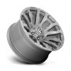 Aluminum rim 20x10 ET-18 6x139.7 D693 Blitz Brushed GUN Metal Tinted Clear Fuel