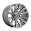 Aluminum rims 22x10 ET-18 6x139,7 D693 Blitz Brushed GUN Metal Tinted Clear Fuel