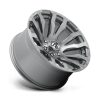 Aluminum rims 22x10 ET-18 6x139,7 D693 Blitz Brushed GUN Metal Tinted Clear Fuel