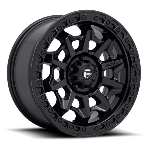 Aluminum rim 18x9 ET-12 6x139.7 D694 Covert Matte Black Fuel