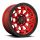 Alumínium felni 18x9 ET1 6x139,7 D695 Covert Candy RED Black Bead Ring Fuel