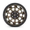 Aluminum rim 15x8 ET-19 6x139.7 D696 Covert Matte Bronze Black Bead Ring Fuel